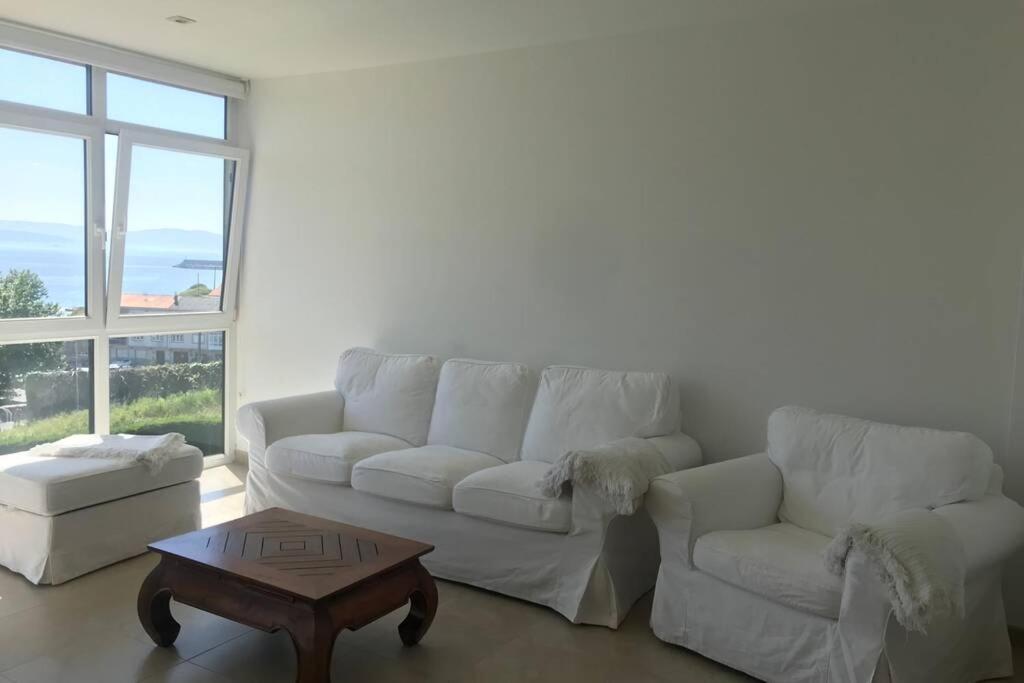 פיניסטרה Apartamento Primera Linea De Playa מראה חיצוני תמונה